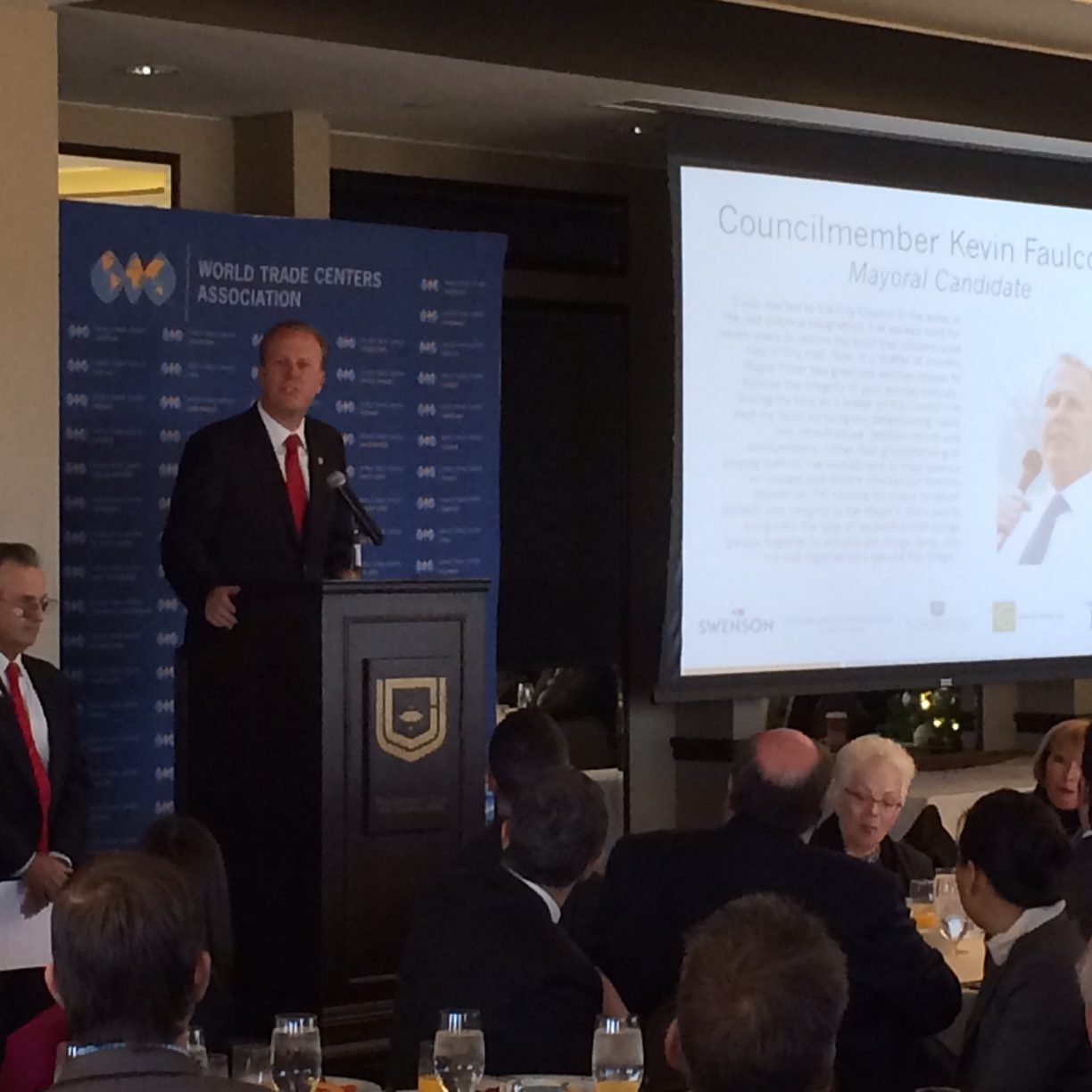 Bürgermeisterkandidat Kevin Faulconer